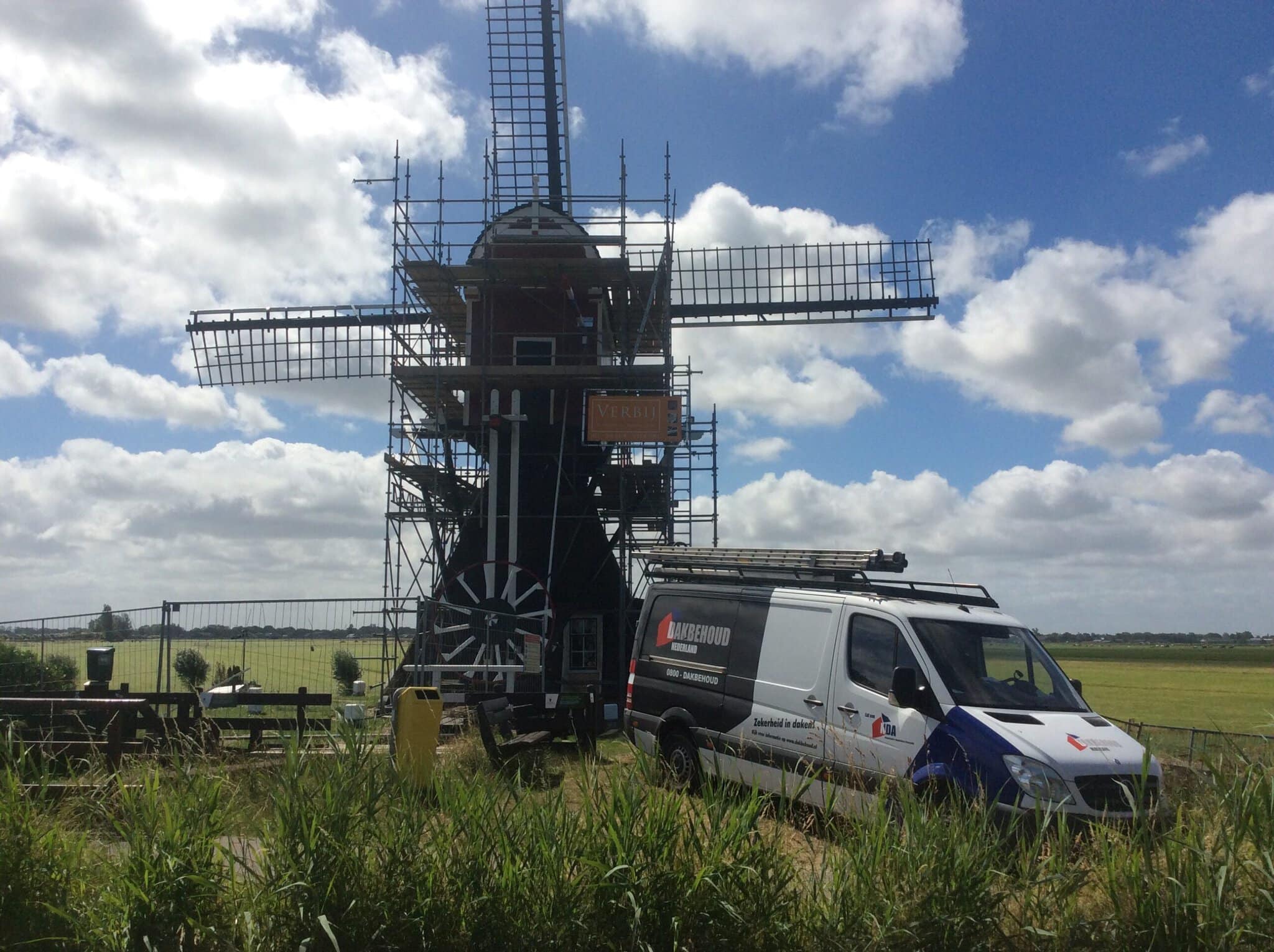 Renovatie van een molen